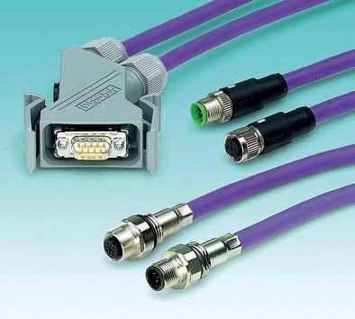 圖1 現場總線連接器利用一進、一出兩個通道和可開關控製的終端電阻，可構成線性結構的網絡