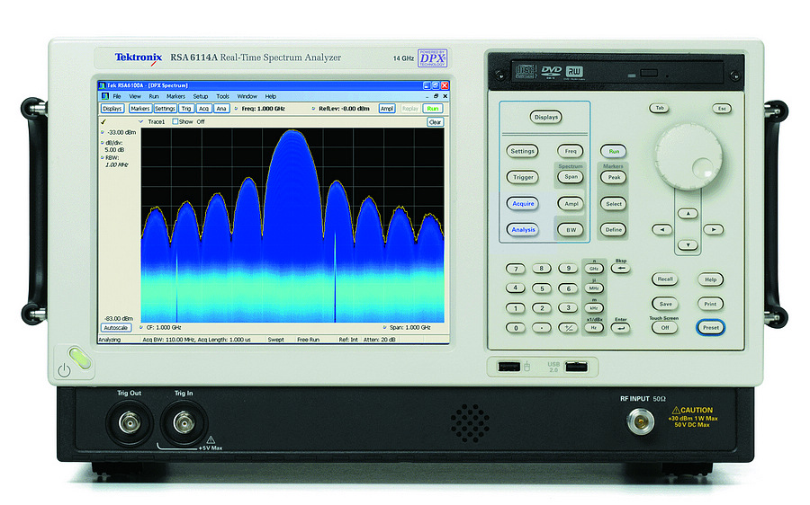 Tektronix實時頻譜儀RSA6000係列
