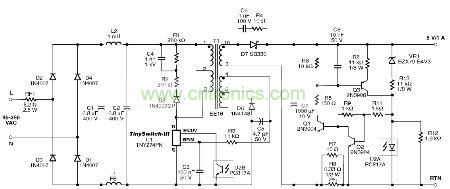 用於便攜式音頻播放器的5 W高效率充電器