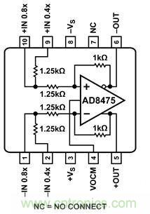 AD8475漏鬥放大器
