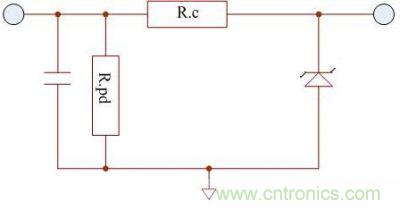 通過這個齊納管來保護MCU，也可以響應低至5V的信號