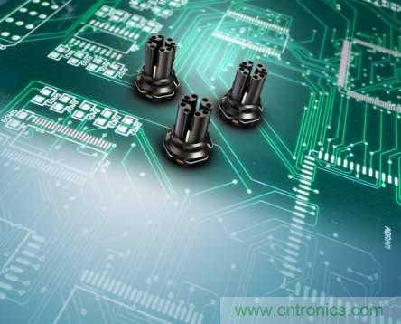 尺寸明顯縮小的PCB板連接器，采用MID技術重新定義了連接器內部屏蔽結構