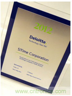 SiTime收入增長3853%，成為北美增長最快的半導體公司