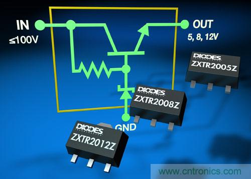  Diodes全新集成高壓穩壓器晶體管，顯著提升功率密度和減少器件數量