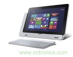 Acer變形筆記本產品，為利用OGS觸屏技術強化產品的薄化設計