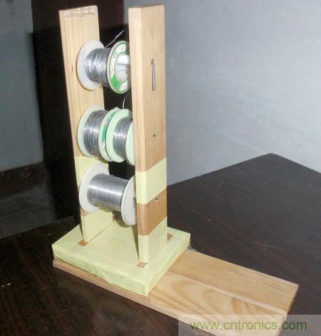 成本幾乎為零，三層錫絲架DIY