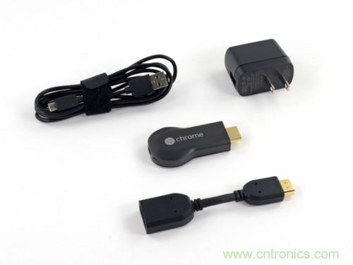 拆解新一代顛覆性產品: 穀歌Chromecast電視棒內部探秘