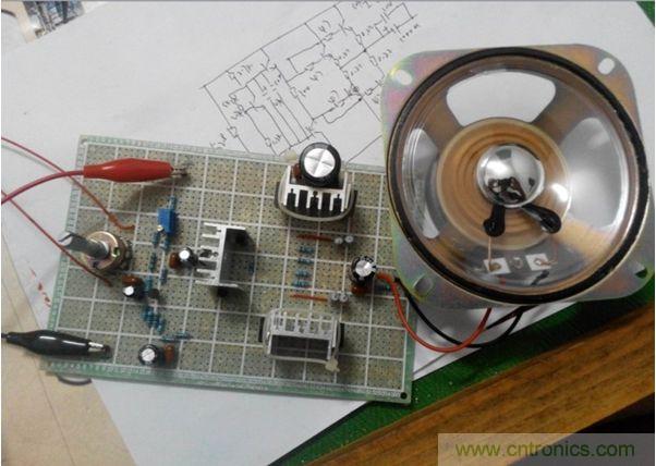 自製的10W透明功放