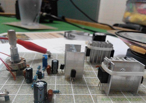 自製的10W透明功放