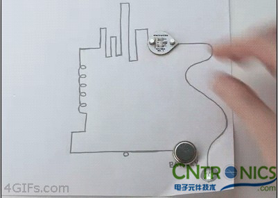 大開眼界，一支可以畫電路板的筆！