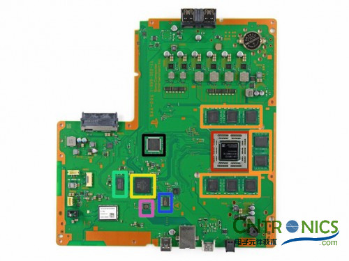 遊戲機內部的秘密：逆天級拆解索尼 PALY STATION 4!