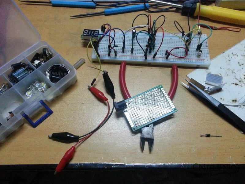 用555芯片製作光控開關