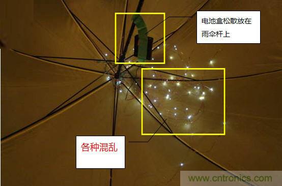 創意DIY！送女朋友的絕妙禮物，LED星光傘！