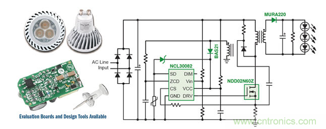 圖2:初級端控製離線方案