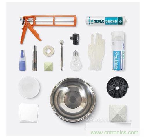 自製無電源發光燈泡