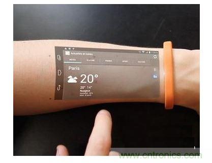 想象的手環結構圖