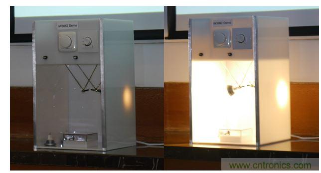 競爭對手MR16驅動產品與變壓器適配不好，導致不亮且閃爍嚴重