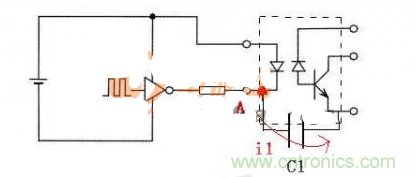 光耦電路中，限流電阻位置有什麼影響？