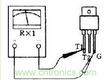 雙向可控（a）雙向可控矽（b）