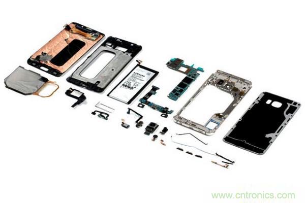 三星S6 Edge+拆解：比S6 Edge加在哪裏？