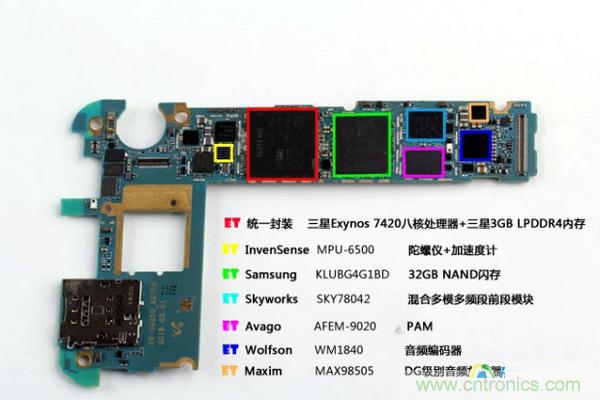 三星S6 Edge+拆解：比S6 Edge加在哪裏？