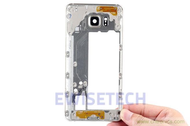 Galaxy Note5拆解，與S係列差距日漸模糊