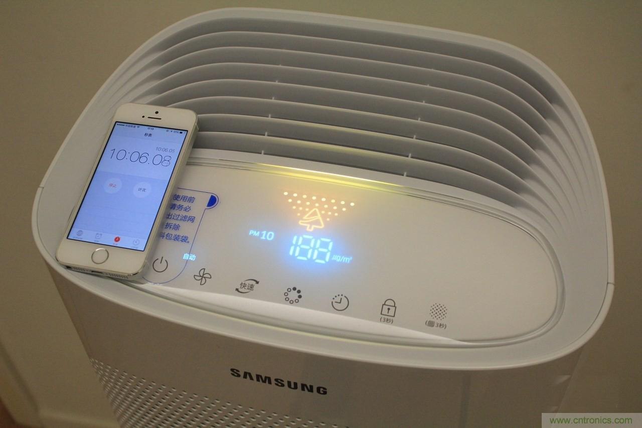 三星超大風量淨化器AX70J7000WT測評：性能好才是王道
