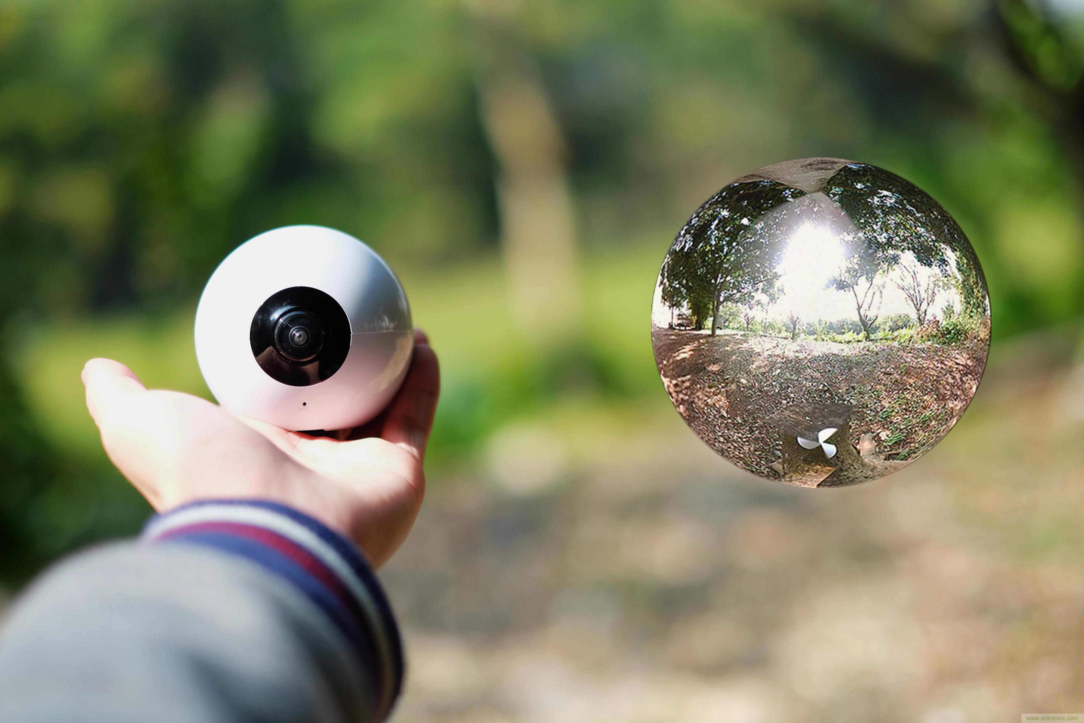 造型神似BB8，讓照片翻滾起來&mdash;&mdash;暴風魔眼