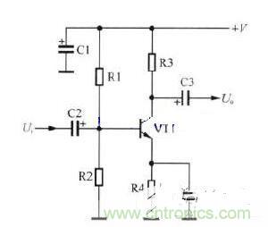 一、共發射極放大器電路故障分析