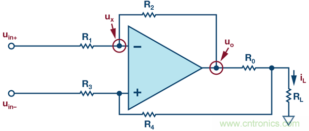 高精度、快速建立的大電流源