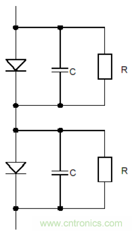 二極管串聯請注意均壓，並聯請注意均流！