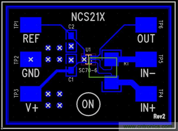 電流檢測放大器並聯電阻正確連接對比錯誤連接