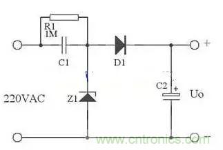 電容降壓原理、要求及設計舉例