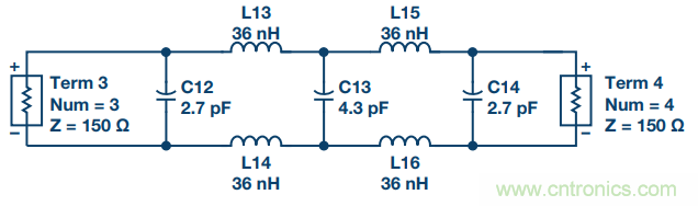 通信係統中接收鏈的差分濾波器設計