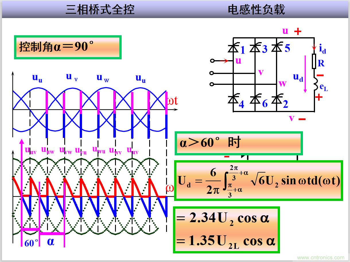 圖文講解三相整流電路的原理及計算，工程師們表示秒懂！