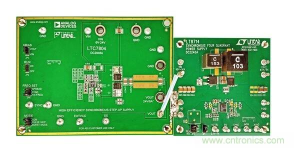 通過5 V至24 V輸入提供雙極性、雙向DC-DC流入和流出電流