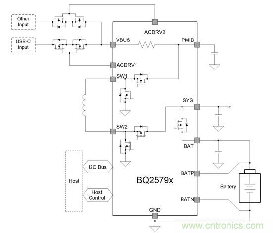 Buck-Boost集成電路提供更快的充電速度，更長的電池壽命