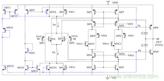 新型Class-AB緩衝放大器，適用於FPD應用
