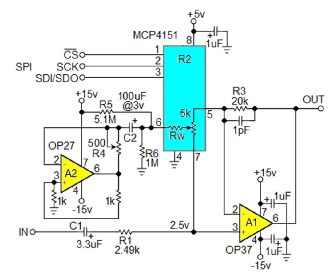 數字電位器能否代替電路中的機械電位器？